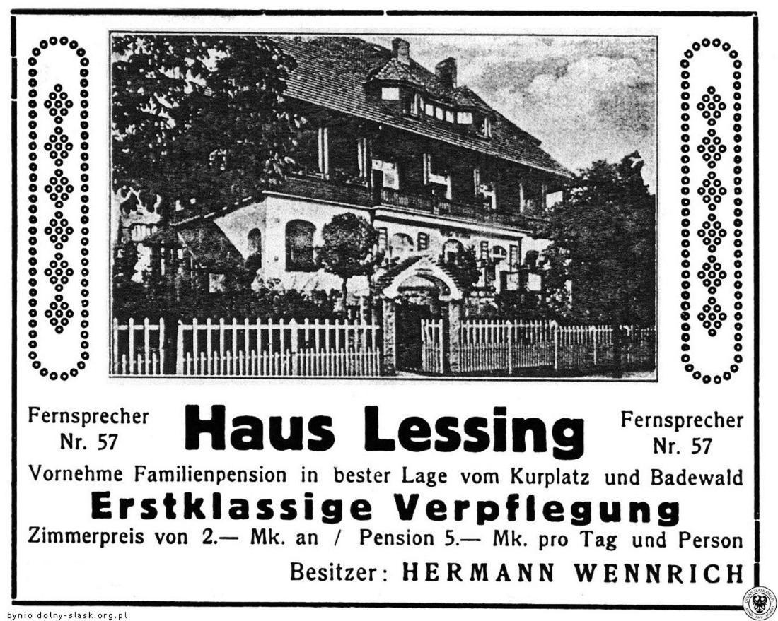 Villa Lessing Bad Altheide Exterior foto