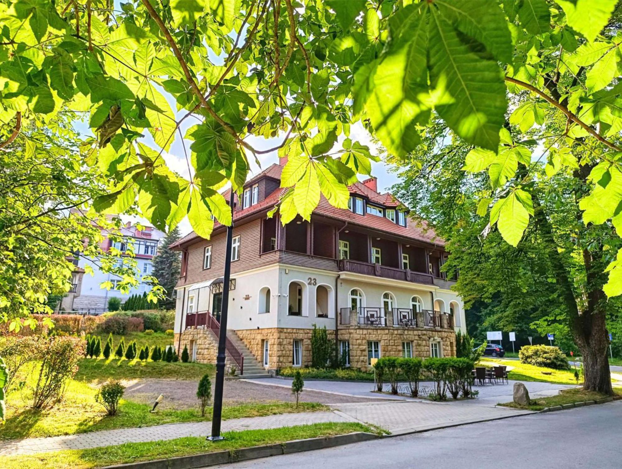 Villa Lessing Bad Altheide Exterior foto